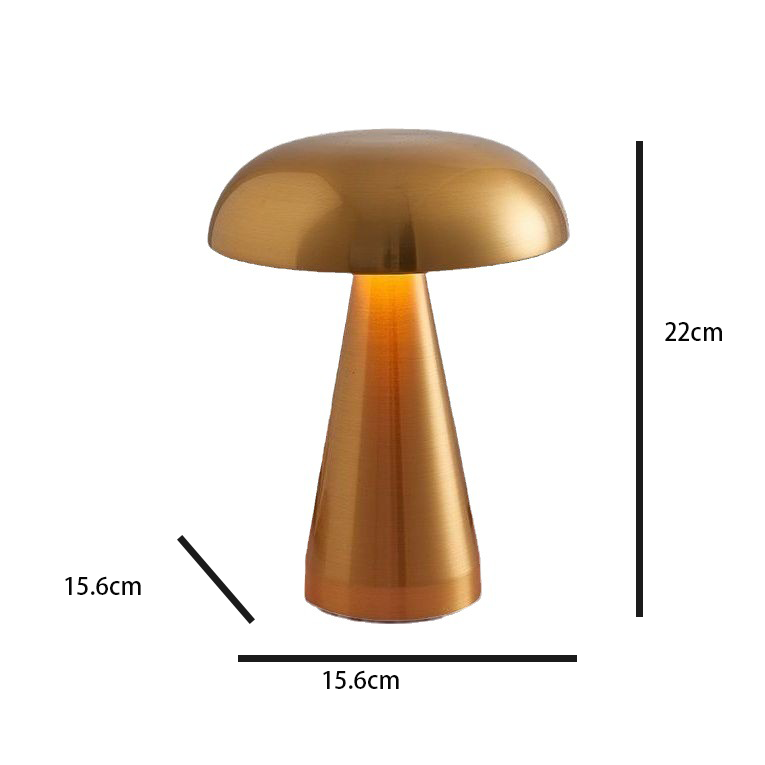 LunaLamp - USB wiederaufladbare kabellose Tischlampe mit Dimmfunktion