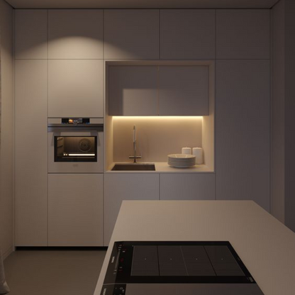 LazyStick - LED Unterbauleuchte mit Bewegungsmelder – USB Wiederaufladbare Lichtleiste Kabellos für Küche, Schrank, Flur und Treppe