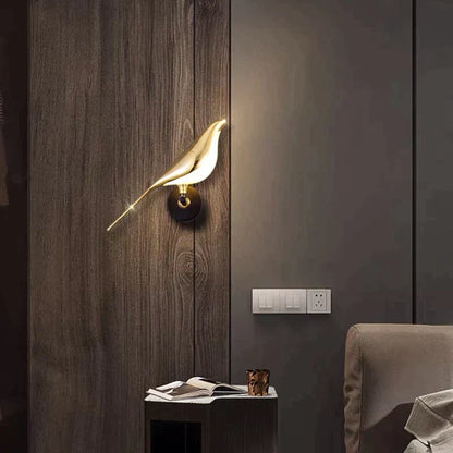 LumiBird | Skandinavische LED-Vogel-Wandleuchte