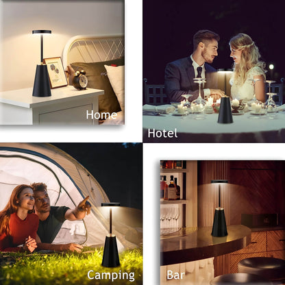 ChicLamp - Kabellose Luxus-Tischlampe für Modernes Ambiente