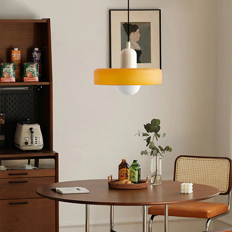 NordicGlass - Moderne Deckeleuchte aus farbigem Glas