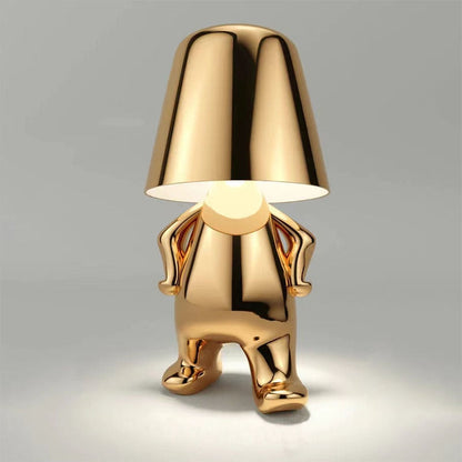 Lampenmännchen - Kunstvolle Moderne LED Tischlampe | Dimmbare Beleuchtung je nach Stimmung