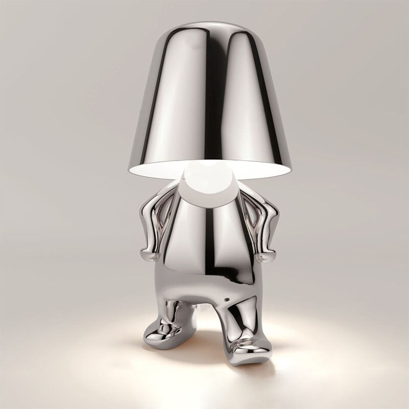 Lampenmännchen - Kunstvolle Moderne LED Tischlampe | Dimmbare Beleuchtung je nach Stimmung
