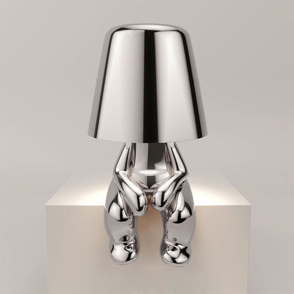 Lampenmännchen - Kunstvolle Moderne LED Tischlampe | Dimmbare Beleuchtung je nach Stimmung