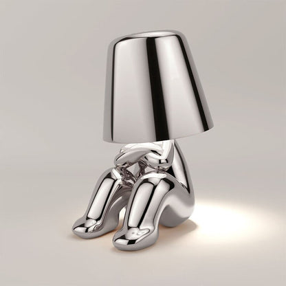 Lampenmännchen - Kunstvolle Moderne LED Tischlampe | Dimmbare Beleuchtung je nach Stimmung