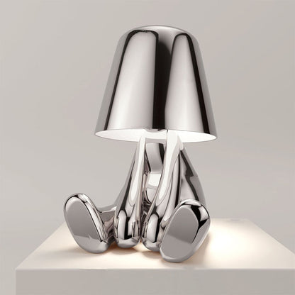 Lampenmännchen - Kunstvolle Moderne LED Tischlampe | Dimmbare Beleuchtung je nach Stimmung