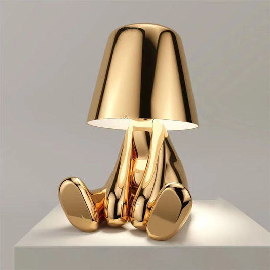 Lampenmännchen - Kunstvolle Moderne LED Tischlampe | Dimmbare Beleuchtung je nach Stimmung