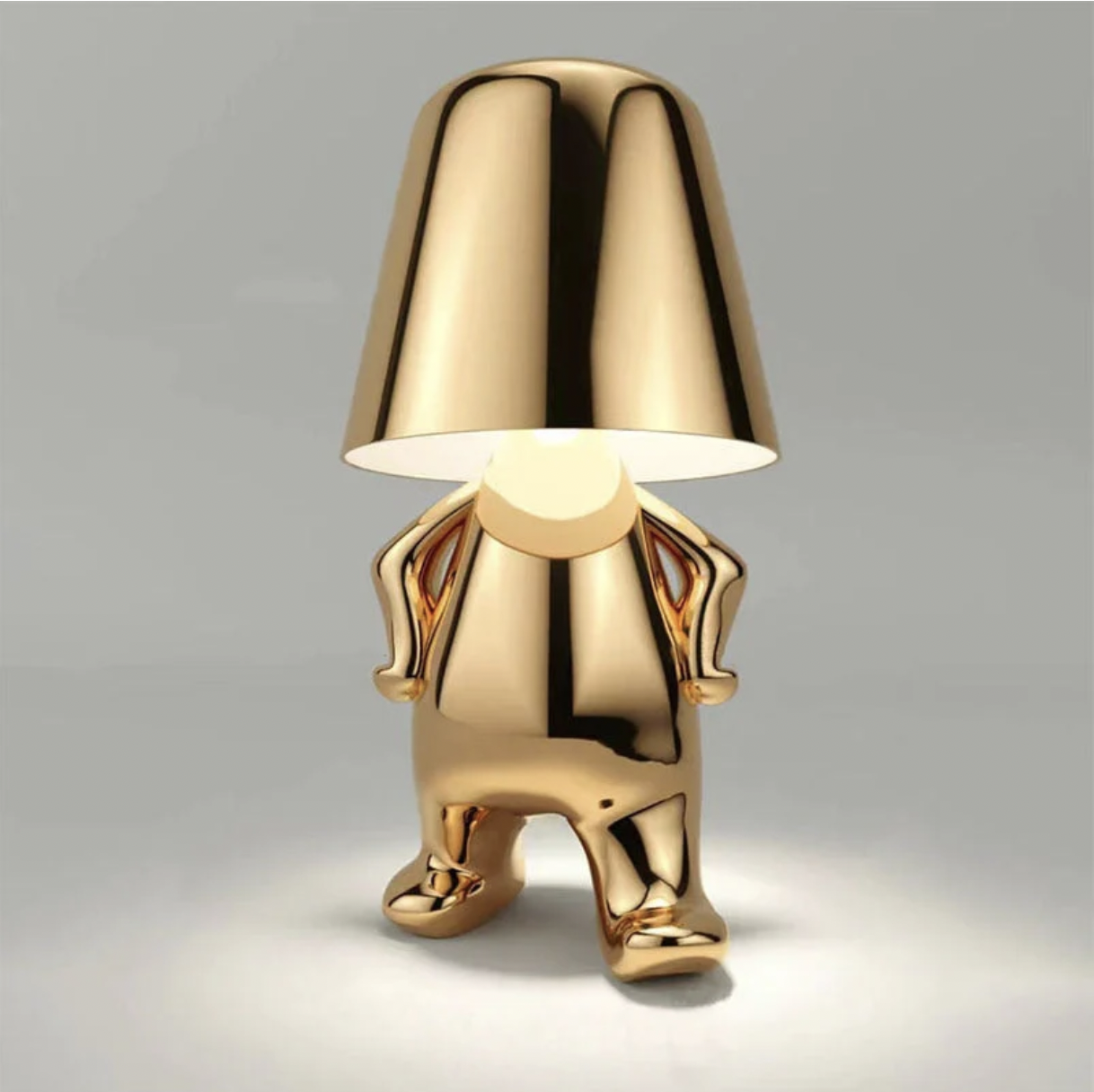 Lampenmännchen - Kunstvolle Moderne LED Tischlampe | Dimmbare Beleuchtung je nach Stimmung