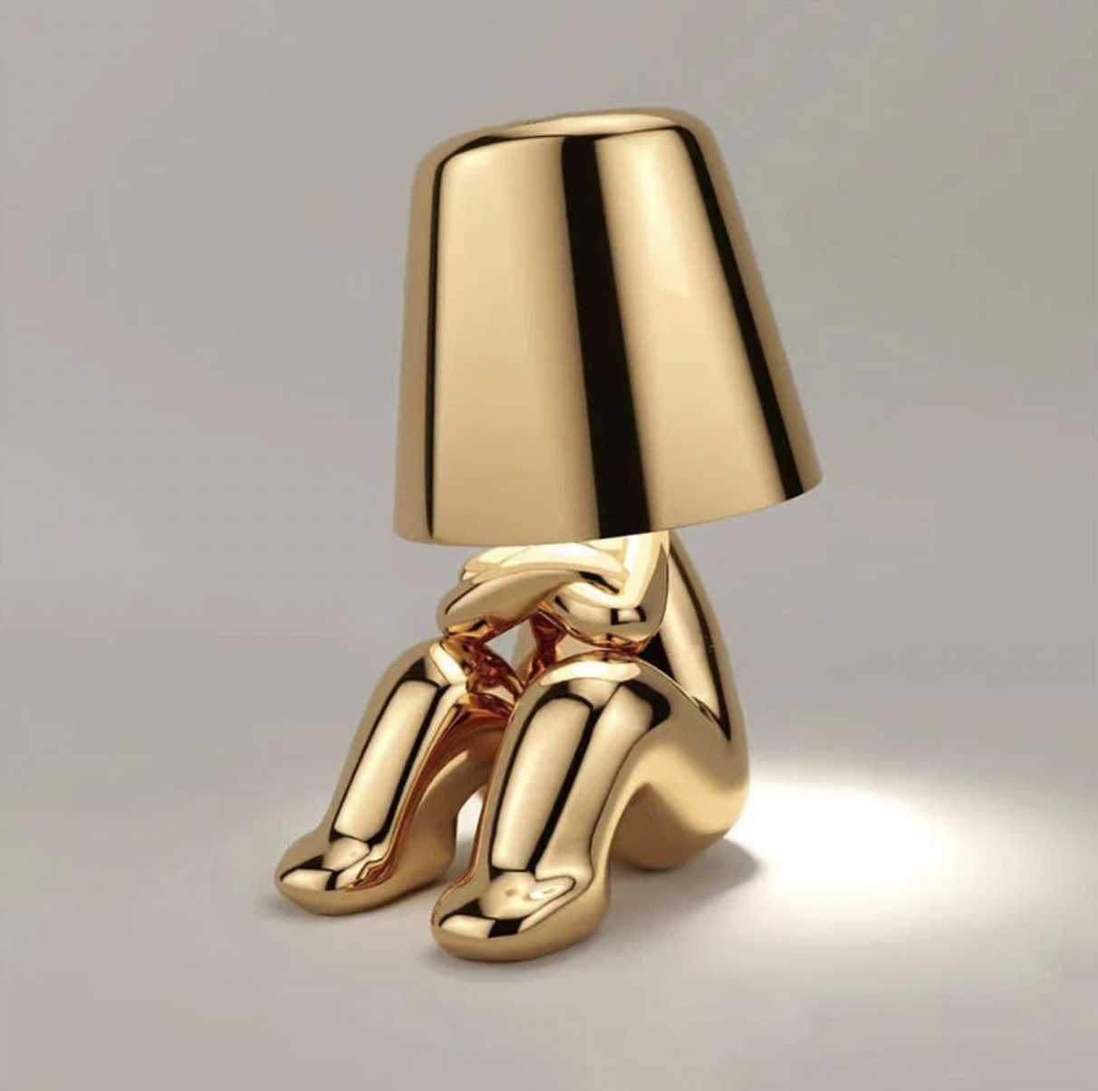 Lampenmännchen - Kunstvolle Moderne LED Tischlampe | Dimmbare Beleuchtung je nach Stimmung