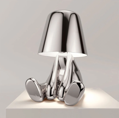 Lampenmännchen - Kunstvolle Moderne LED Tischlampe | Dimmbare Beleuchtung je nach Stimmung