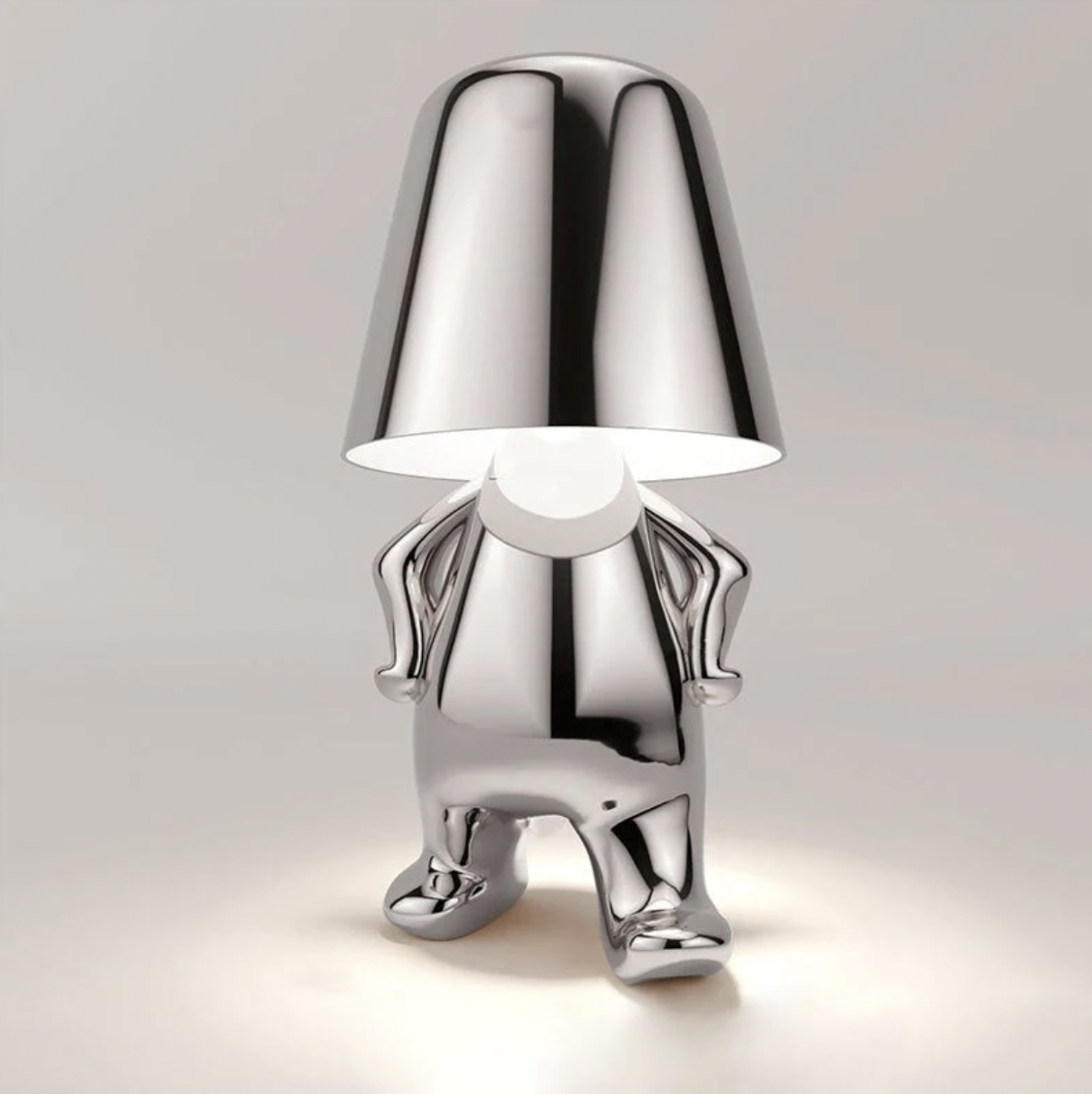 Lampenmännchen - Kunstvolle Moderne LED Tischlampe | Dimmbare Beleuchtung je nach Stimmung
