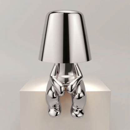 Lampenmännchen - Kunstvolle Moderne LED Tischlampe | Dimmbare Beleuchtung je nach Stimmung
