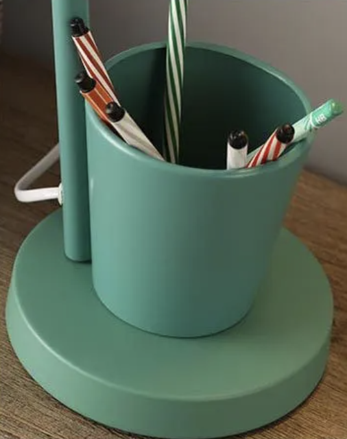 Kinder Tischlampe - Nordische gelbe Kinder Schreibtischlampe - Verstellbare Lampe