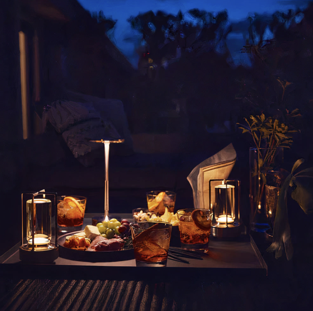 LumenArt - Dimmbare Kabellose Elegante Designer Tischleuchte
