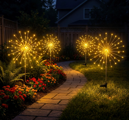 Solar Gartenleuchten – Sternenstrahl Außenleuchten für Garten, Weg & Terrasse