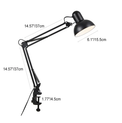 Moderne Tischlampe mit Klemme für Schreibtisch & Schlafzimmer