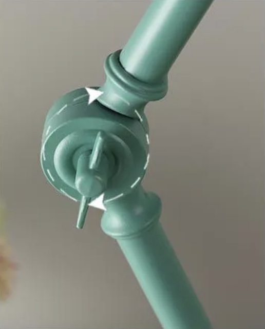 Kinder Tischlampe - Nordische gelbe Kinder Schreibtischlampe - Verstellbare Lampe