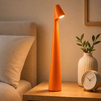 Kabellose Tischlampe mit Akku 'NordicLicht' - USB Akku Tischlampe ohne Kabel