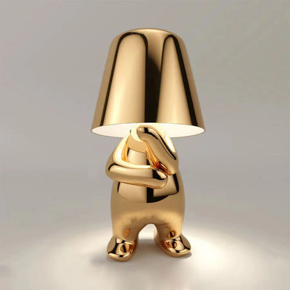 Lampenmännchen - Kunstvolle Moderne LED Tischlampe | Dimmbare Beleuchtung je nach Stimmung