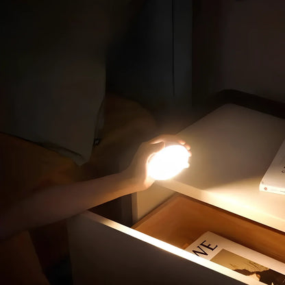 LichtKreis - LED Nachtlicht mit Bewegungsmelder – Kabellos & USB-aufladbar