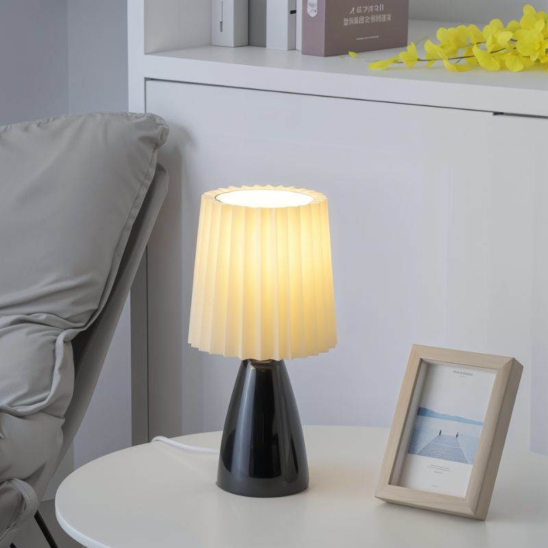 LunaLight – Kabellose Minimalistische Tischlampe | Nachttischlampe | Leselampe