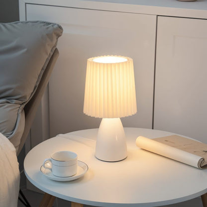 LunaLight – Kabellose Minimalistische Tischlampe | Nachttischlampe | Leselampe
