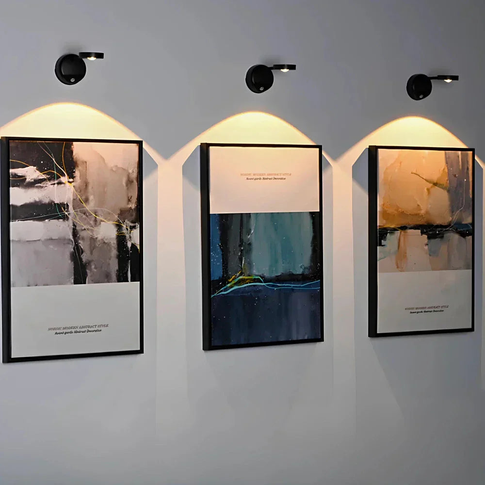 AuraSpot - LED Bewegungs-Spotlight kabellos mit Akku & dimmbar Wandlampe